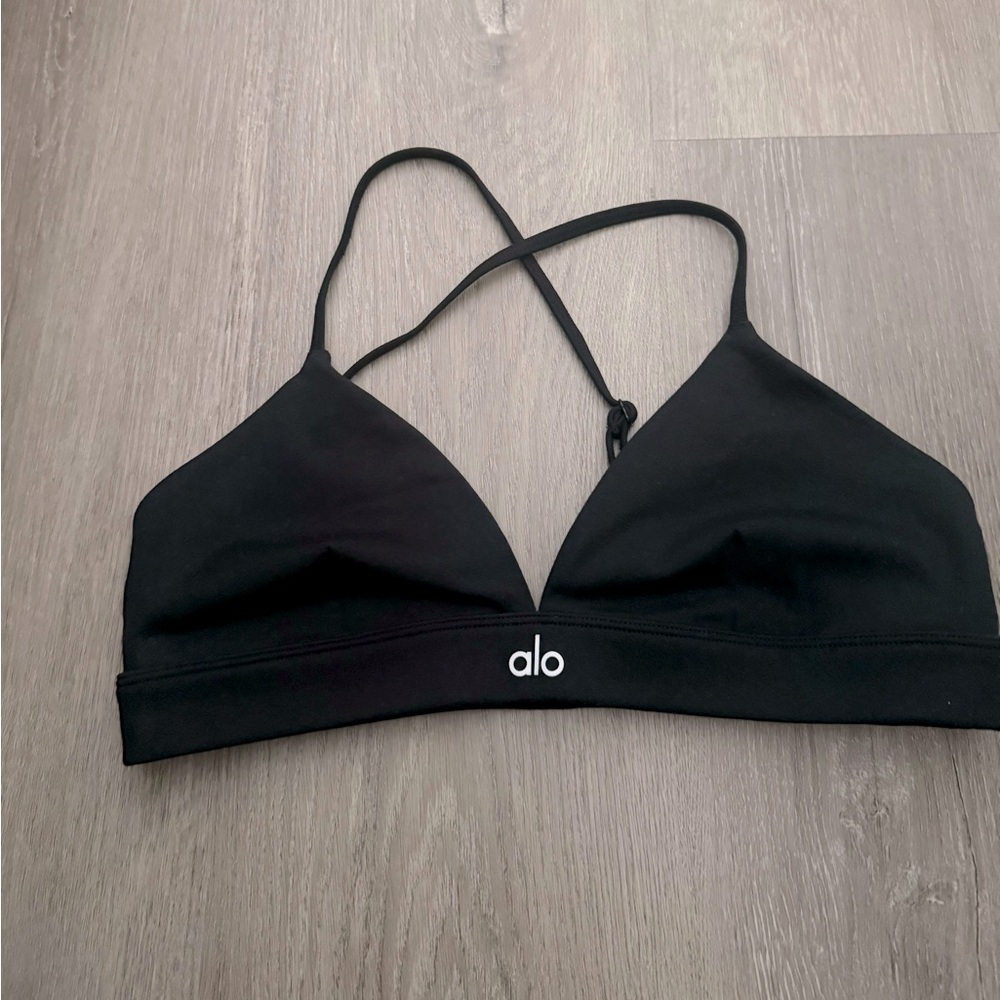 Alo Yoga Black Sports Bra